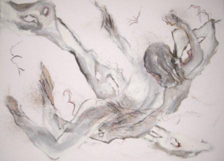 Tomb&eacute;e du Ciel            70 X 50 x 2 cm