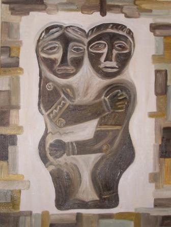 Boliviens        40 X 30 X 2 cm