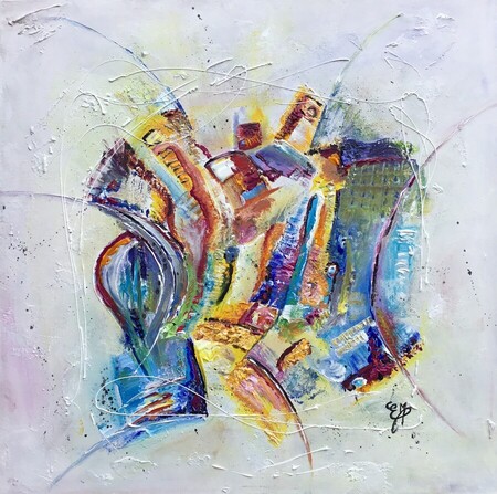 Manarola                         80 X 80 X 5 cm